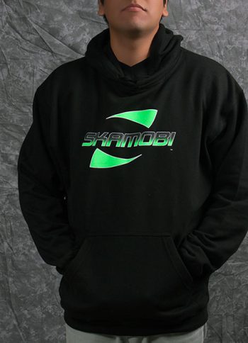 SKAMOBI Black Hoodie