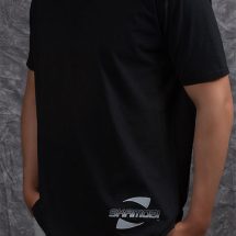 Men's Black V-neck T-shirt