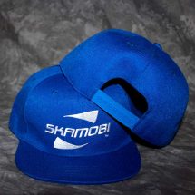 Blue/White logo Snapback Cap 