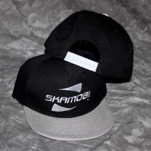 Black/Grey Snapback Cap