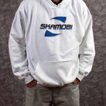 SKAMOBI White Hoodie